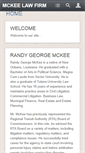 Mobile Screenshot of mckeelawllc.com